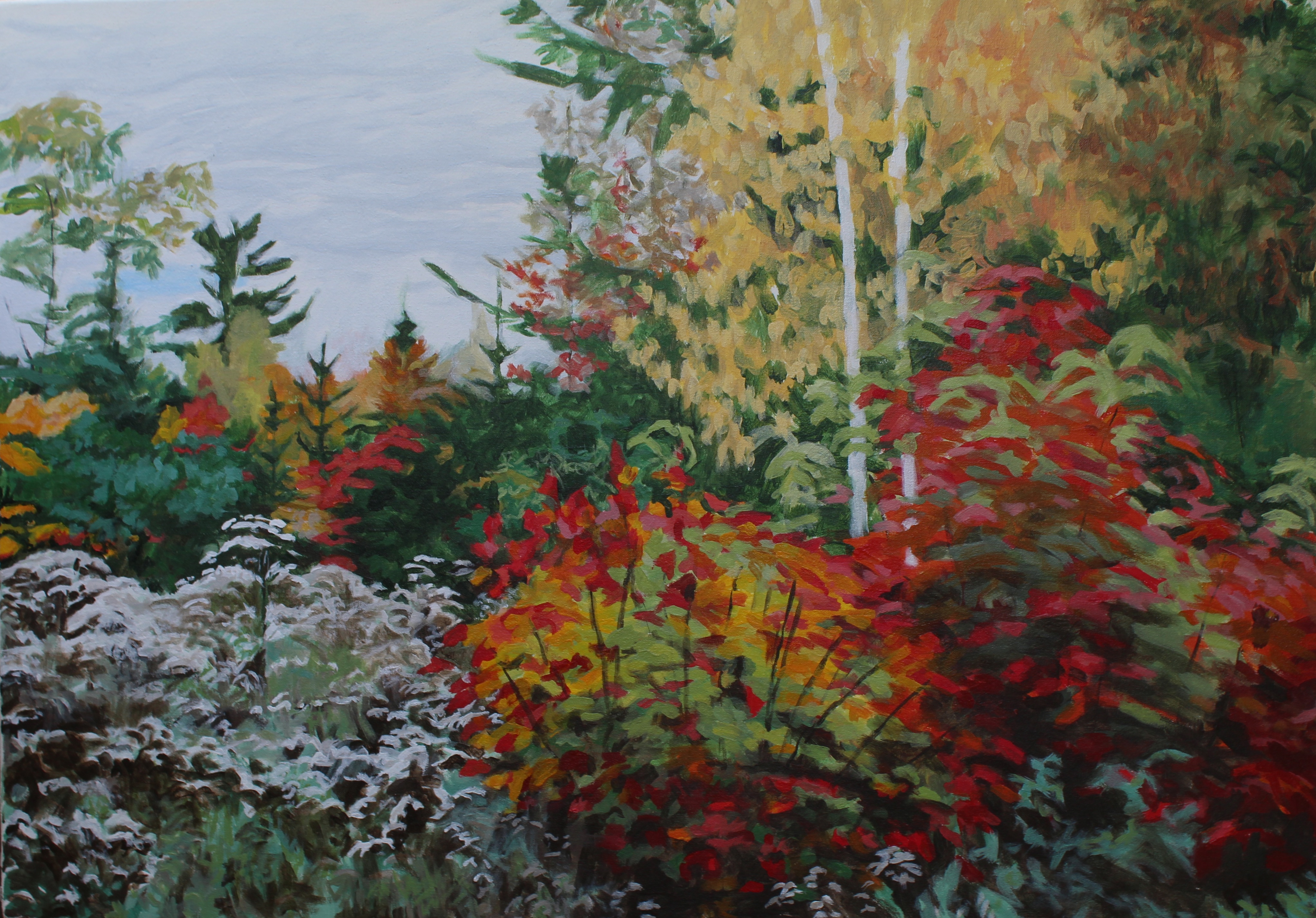 Christmas three farm