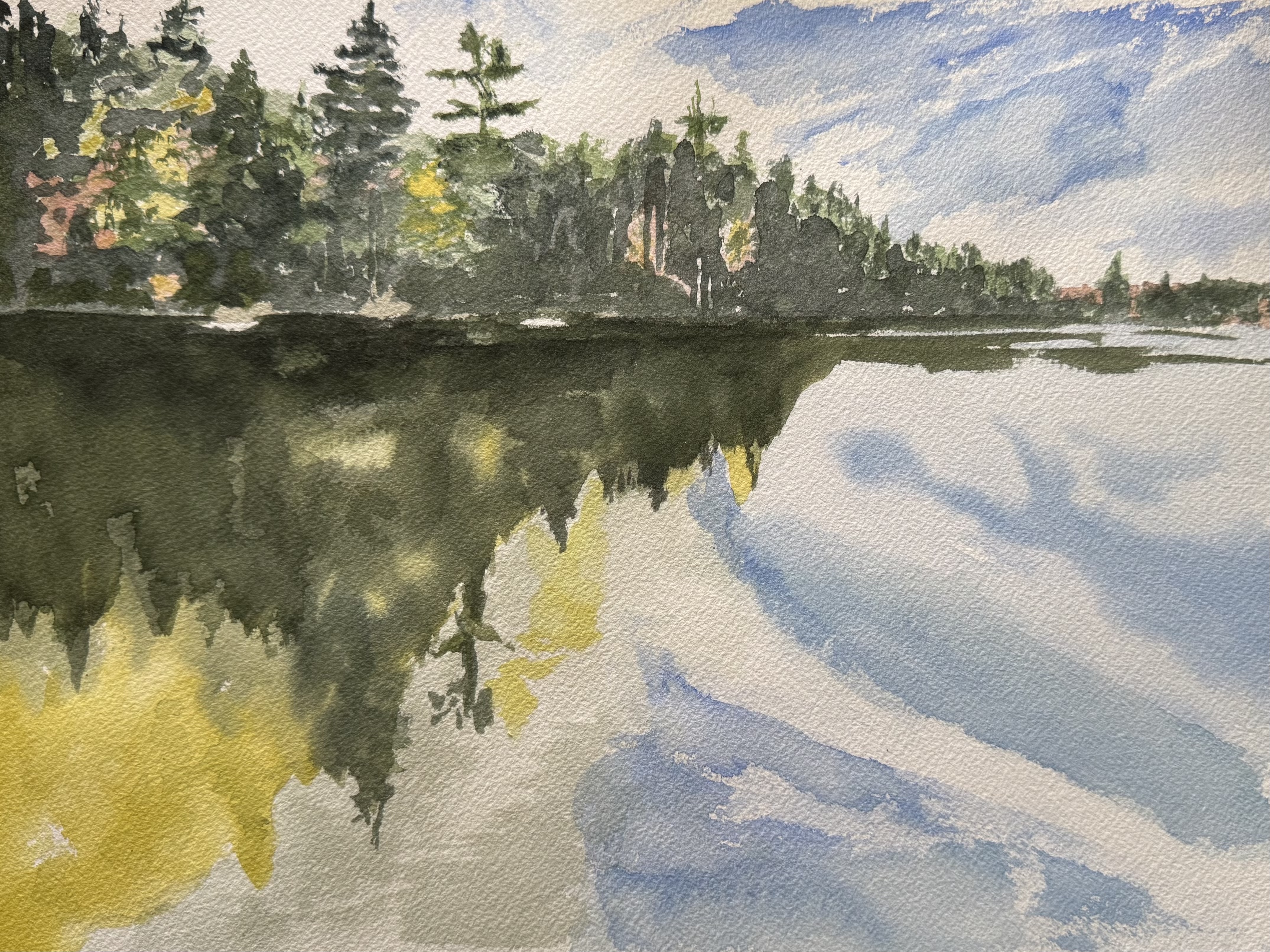 Fox pond in Autumn