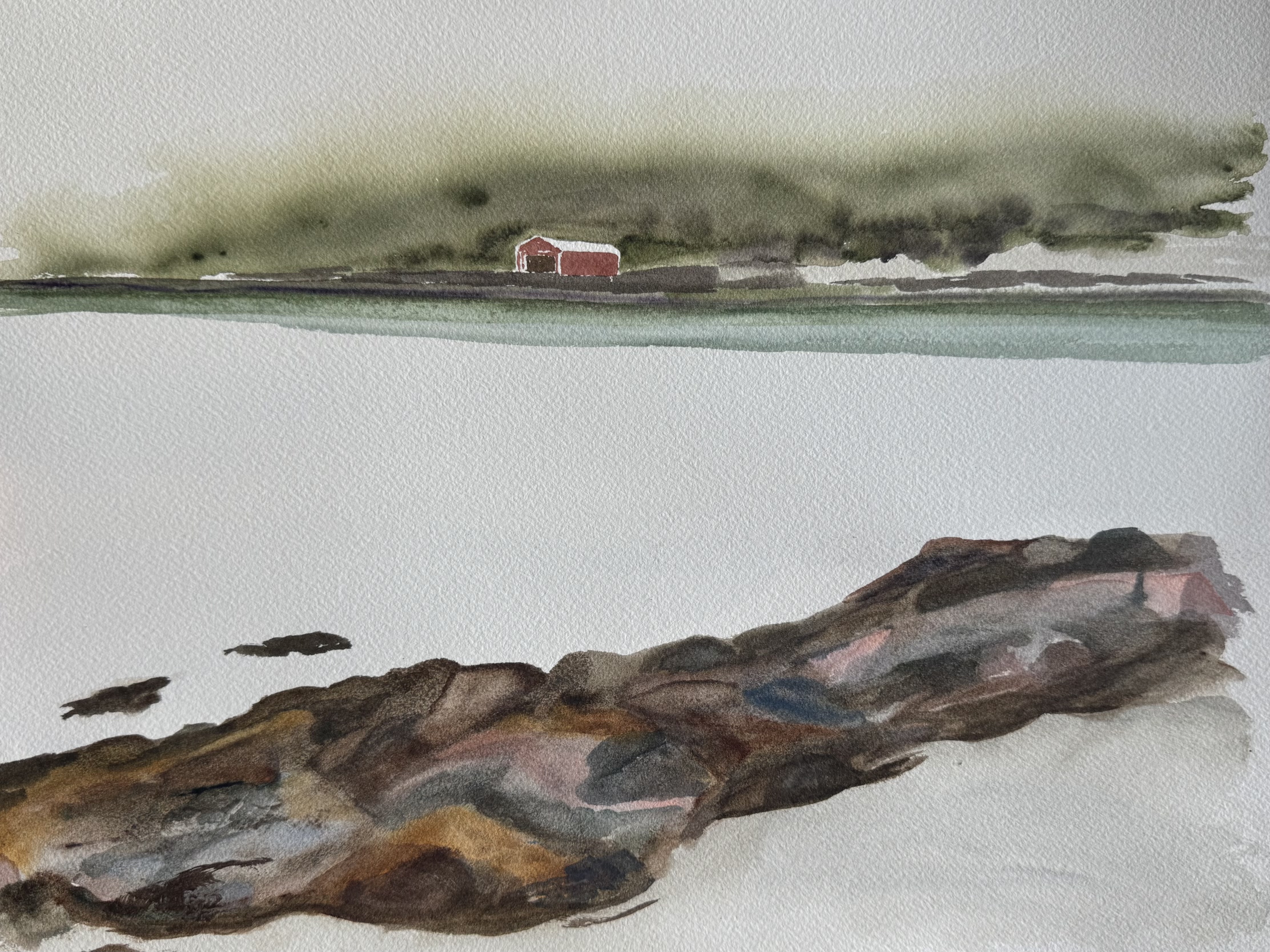Chipmans Wharf on foggy morning